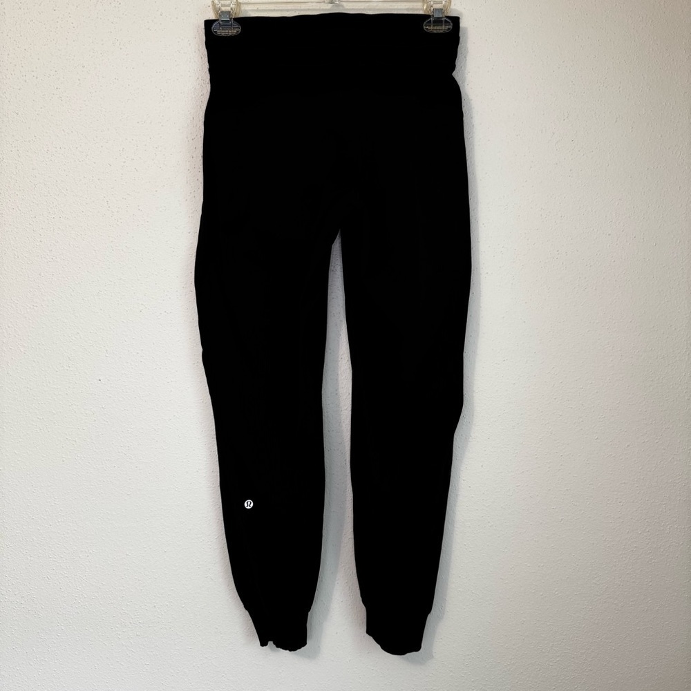 Lululemon Women’s Dance Studio Mid-Rise Jogger 28” Black size 6 Casual Hiking - Picture 7 of 14